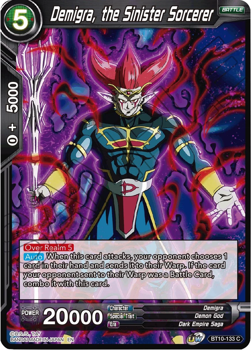 Demigra, the Sinister Sorcerer 「BT10-133」「EN」