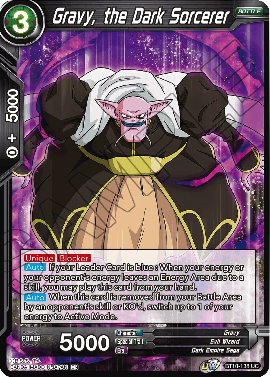 Gravy, the Dark Sorcerer 「BT10-138」「EN」