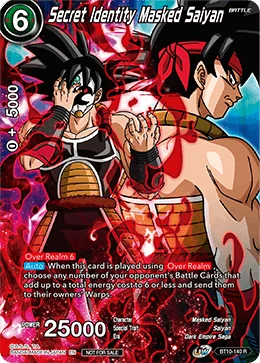 Secret Identity Masked Saiyan 「BT10-140_PR」「EN」