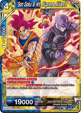 Son Goku & Hit, Supreme Alliance 「BT10-145」「EN」