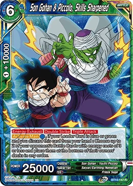 Son Gohan & Piccolo, Skills Sharpened 「BT10-147」「EN」