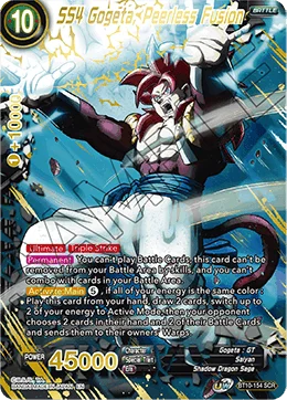 SS4 Gogeta, Peerless Fusion 「BT10-154」「EN」
