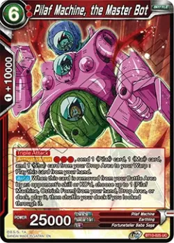 Pilaf Machine, the Master Bot #BT10-025 · Dragon Ball Super CCG