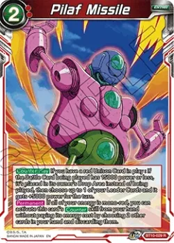 Pilaf Missile #BT10-029 · Dragon Ball Super CCG