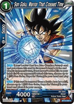 Son Goku, Warrior That Crossed Time #BT10-038 · Dragon Ball Super CCG