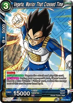 Vegeta, Warrior That Crossed Time #BT10-042_PR · Dragon Ball Super CCG