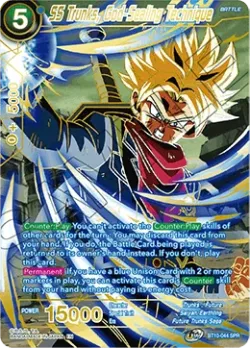 SS Trunks, God-Sealing Technique #BT10-044_SPR · Dragon Ball Super CCG