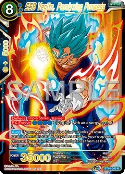 SSB Vegito, Paralyzing Prowess #BT10-045_PR02 · Dragon Ball Super CCG