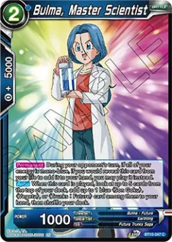 Bulma, Master Scientist #BT10-047_PR · Dragon Ball Super CCG