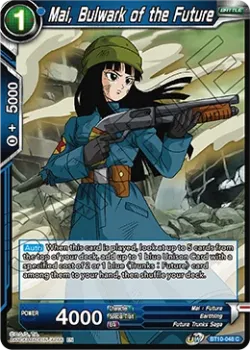 Mai, Bulwark of the Future #BT10-048_PR · Dragon Ball Super CCG