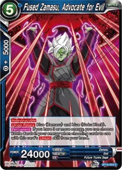 Fused Zamasu, Advocate for Evil #BT10-053 · Dragon Ball Super CCG