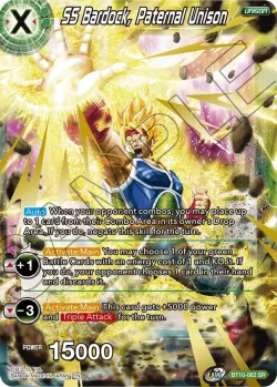 SS Bardock, Paternal Unison #BT10-062 · Dragon Ball Super CCG