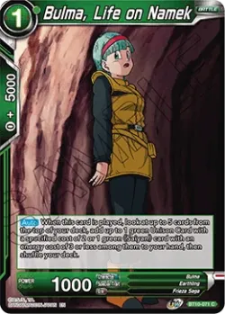 Bulma, Life on Namek #BT10-071 · Dragon Ball Super CCG