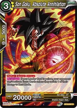 Son Goku, Absolute Annihilation #BT10-097_PR · Dragon Ball Super CCG