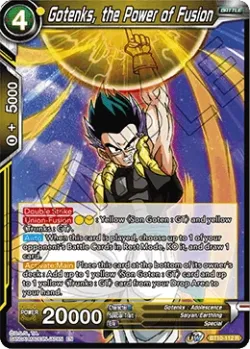 Gotenks, the Power of Fusion 「BT10-112」「EN」