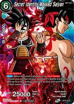 Secret Identity Masked Saiyan 「BT10-140_PR」「EN」