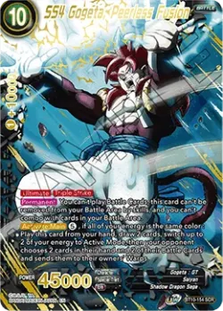SS4 Gogeta, Peerless Fusion 「BT10-154」「EN」