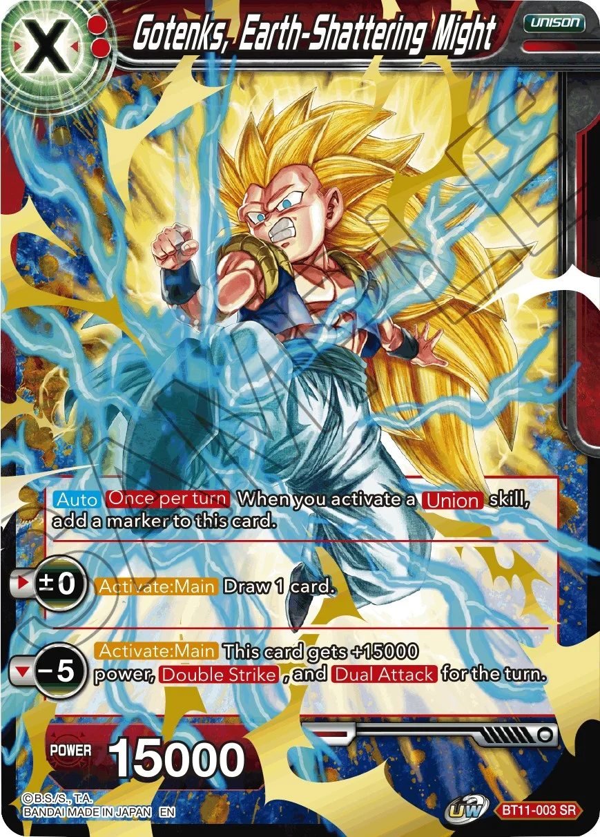 Gotenks, Earth-Shattering Might 「BT11-003」「EN」