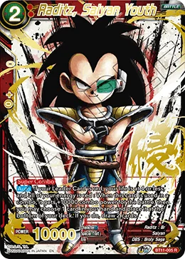 Raditz, Saiyan Youth 「BT11-005_PR」「EN」