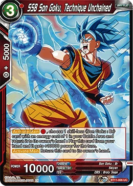 SSB Son Goku, Technique Unchained 「BT11-006」「EN」