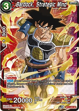 Bardock, Strategic Mind 「BT11-025」「EN」