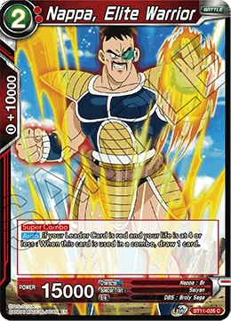 Nappa, Elite Warrior 「BT11-026」「EN」