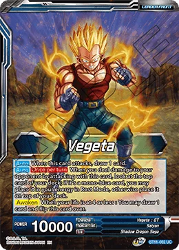 Vegeta 「BT11-032_PR」「EN」