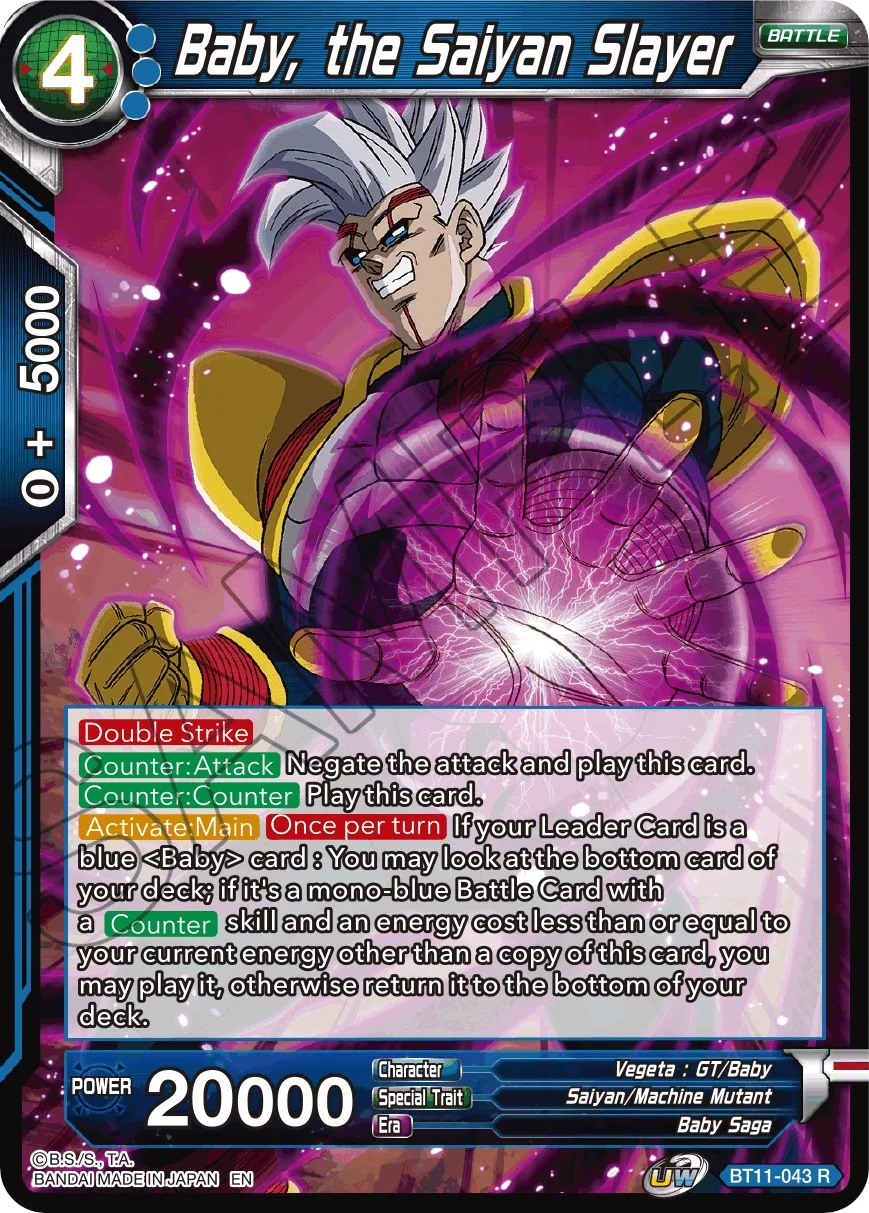 Baby, the Saiyan Slayer 「BT11-043」「EN」