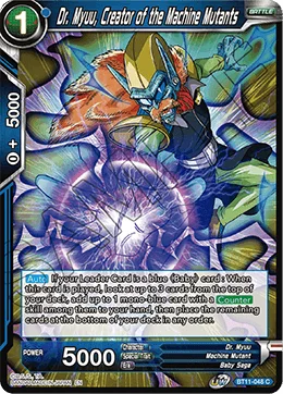 Dr. Myuu, Creator of the Machine Mutants 「BT11-048」「EN」