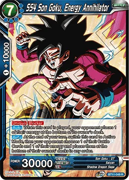 SS4 Son Goku, Energy Annihilator 「BT11-049」「EN」