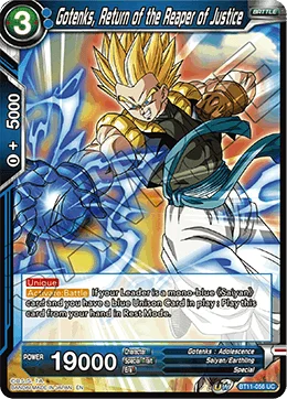 Gotenks, Return of the Reaper of Justice 「BT11-056」「EN」
