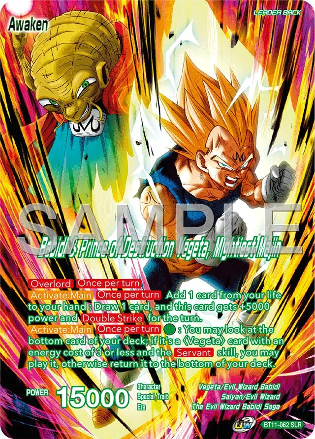 Vegeta & Babidi 「BT11-062」「EN」