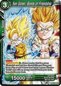 Son Goten, Bonds of Friendship 「BT11-078」「EN」