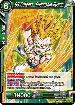 SS Gotenks, Friendship Fusion 「BT11-080」「EN」