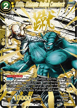 Krillin, Moments Before Comeback 「BT11-097_PR」「EN」