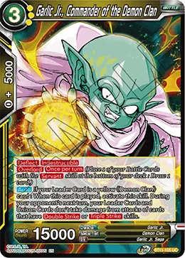 Garlic Jr., Commander of the Demon Clan 「BT11-105」「EN」