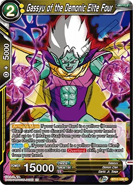 Gassyu of the Demonic Elite Four 「BT11-106」「EN」