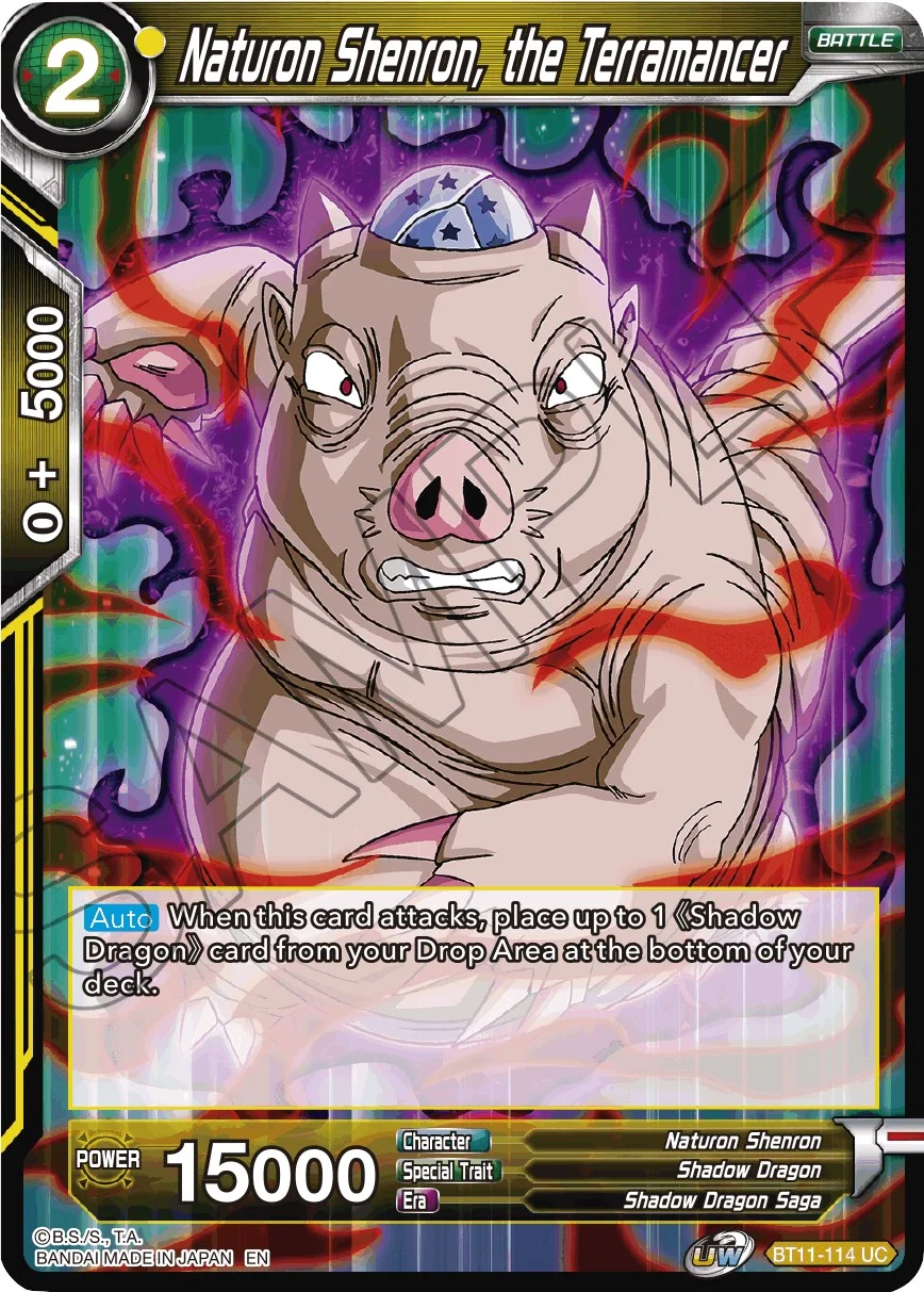 Naturon Shenron, the Terramancer 「BT11-114」「EN」