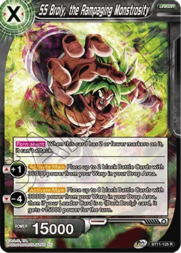 SS Broly, the Rampaging Monstrosity 「BT11-125」「EN」