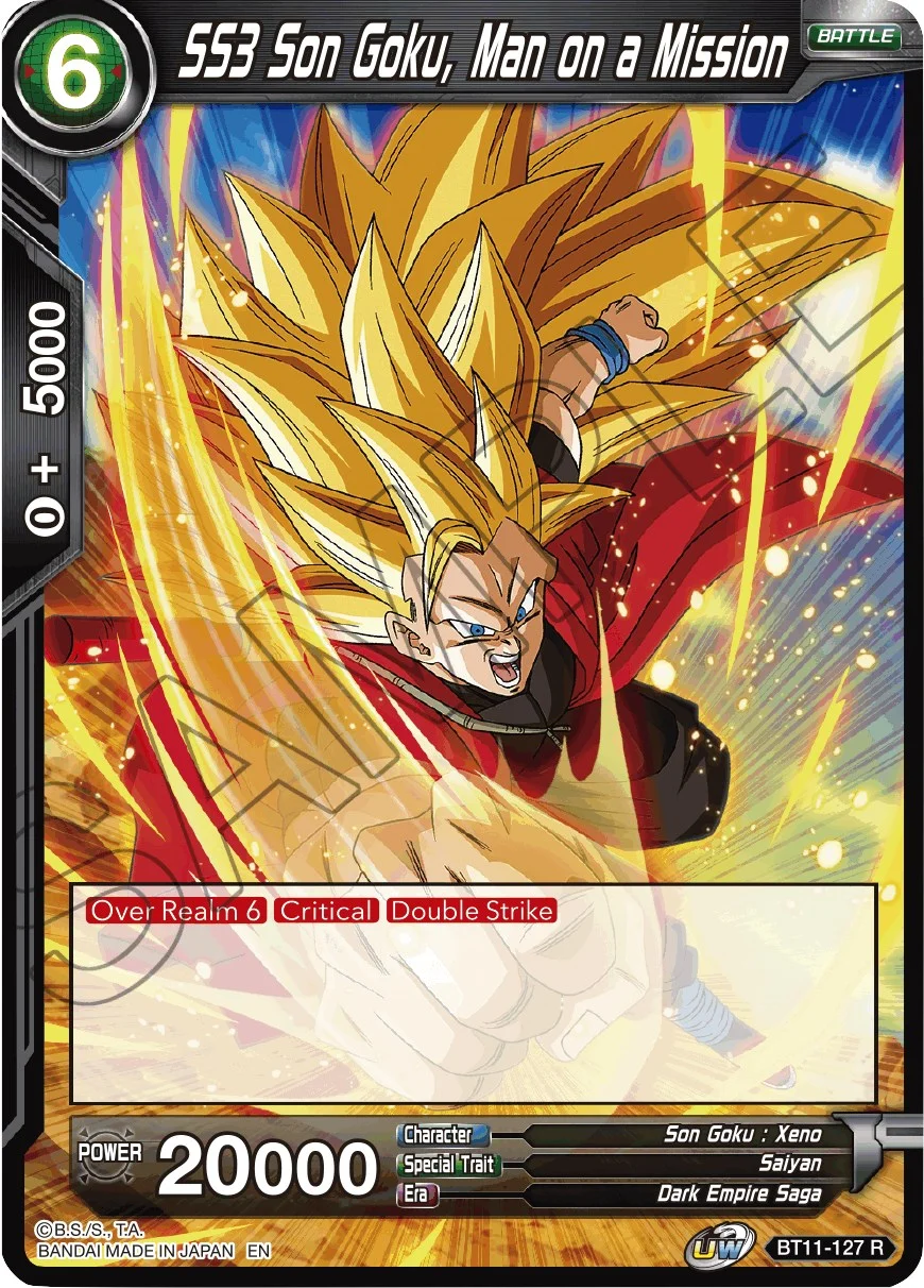 SS3 Son Goku, Man on a Mission 「BT11-127」「EN」
