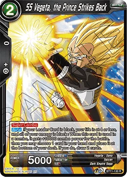 SS Vegeta, the Prince Strikes Back 「BT11-130」「EN」