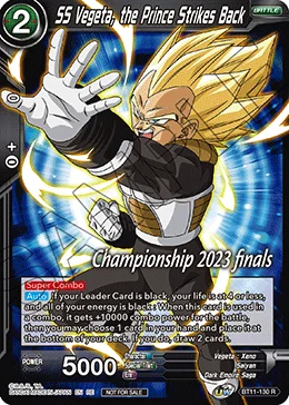 SS Vegeta, the Prince Strikes Back 「BT11-130_PR03」「EN」