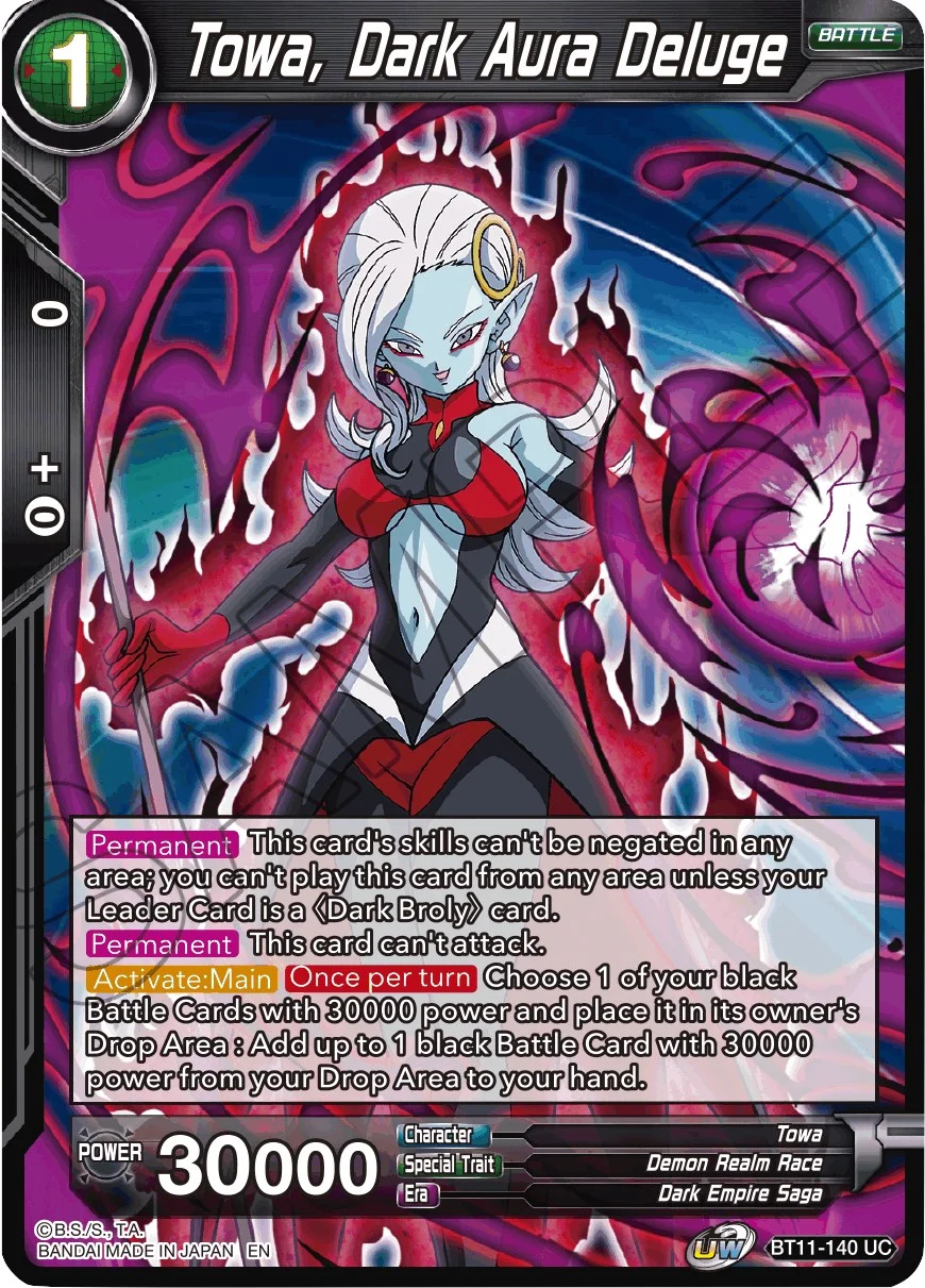 Towa, Dark Aura Deluge 「BT11-140」「EN」