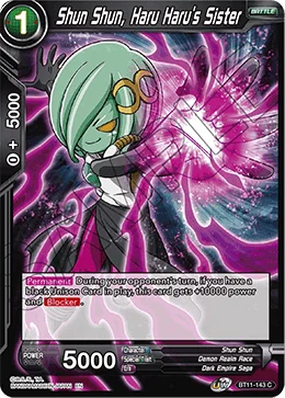 Shun Shun, Haru Haru's Sister 「BT11-143」「EN」