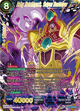 Baby Hatchhyack, Saiyan Destroyer 「BT11-153」「EN」