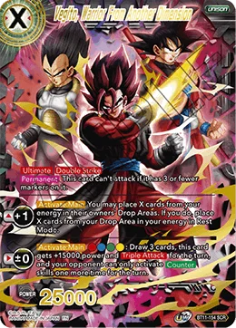 Vegito, Warrior From Another Dimension 「BT11-154」「EN」