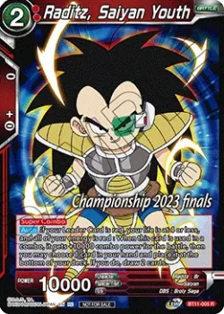 Raditz, Saiyan Youth #BT11-005_PR03 · Dragon Ball Super CCG