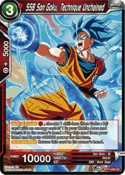 SSB Son Goku, Technique Unchained #BT11-006 · Dragon Ball Super CCG
