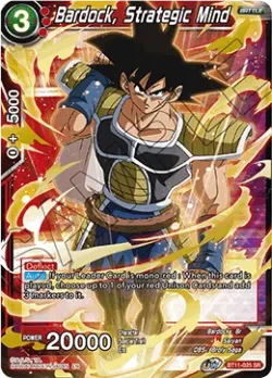 Bardock, Strategic Mind #BT11-025 · Dragon Ball Super CCG