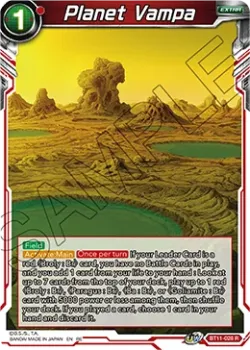 Planet Vampa #BT11-028_PR · Dragon Ball Super CCG